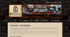 Desktop Screenshot of donaleighs.com